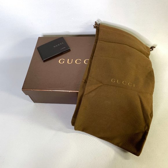 GUCCI Brown Leather Gladiator Sandals Bamboo lace up closure Platform 10 - Picture 2 of 5